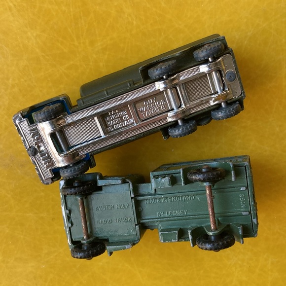 Set of two vintage die cast military army trucks vehicles made in Great Britain - Picture 7 of 16